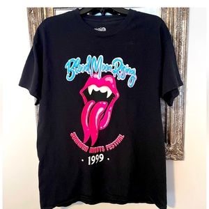 Blood Moon Rising Summer Nights Festival 1999 vintage band tee!!